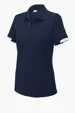 Sport-Tek Women's Club Colorblock Polo — view 8
