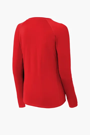 Sport-Tek Women's Long Sleeve Rashguard Tee — view 9