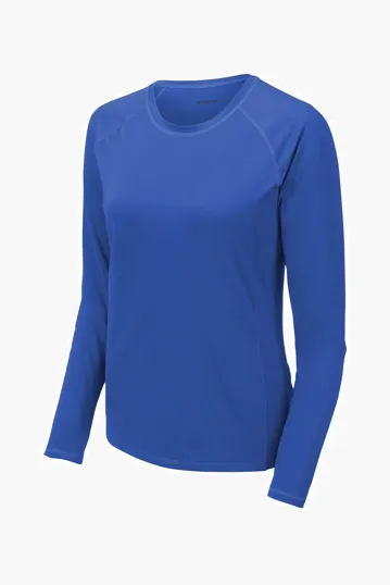 Sport-Tek Women's Long Sleeve Rashguard Tee — view 5