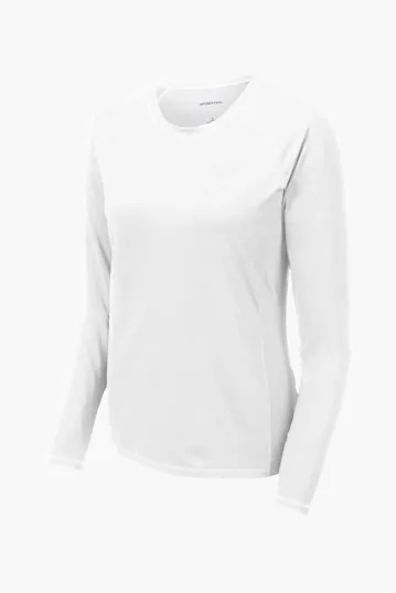 Sport-Tek Women's Long Sleeve Rashguard Tee — view 6