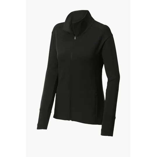 Sport-Tek Women's Sport-Wick Flex Fleece Full-Zip — view 2
