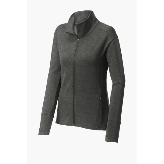 Sport-Tek Women's Sport-Wick Flex Fleece Full-Zip — view 3