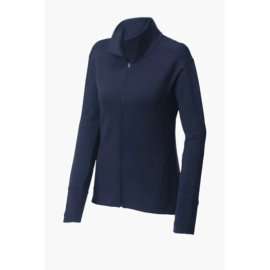 Sport-Tek Women's Sport-Wick Flex Fleece Full-Zip — view 5