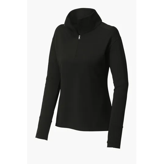 Sport-Tek Women's Sport-Wick Flex Fleece 1/4-Zip — view 2