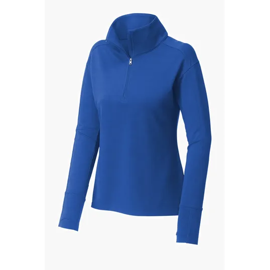 Sport-Tek Women's Sport-Wick Flex Fleece 1/4-Zip — view 6