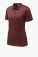 Sport-Tek Women's PosiCharge Electric Heather Polo — view 3
