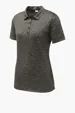 Sport-Tek Women's PosiCharge Electric Heather Polo — view 4