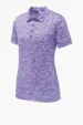 Sport-Tek Women's PosiCharge Electric Heather Polo — view 5
