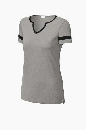 Sport-Tek Women's Halftime Notch Neck Tee — view 6