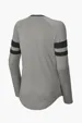 Sport-Tek Women's Halftime Stripe Long Sleeve V-Neck Tee — view 7