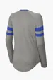 Sport-Tek Women's Halftime Stripe Long Sleeve V-Neck Tee — view 9
