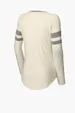 Sport-Tek Women's Halftime Stripe Long Sleeve V-Neck Tee — view 10