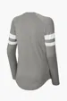 Sport-Tek Women's Halftime Stripe Long Sleeve V-Neck Tee — view 11
