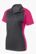 Sport-Tek Women's Colorblock Micropique Sport-Wick Polo — view 5