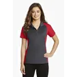 Sport-Tek Women's Colorblock Micropique Sport-Wick Polo