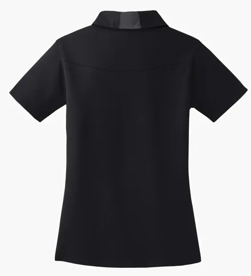 Sport-Tek Women's Side Blocked Micropique Sport-Wick Polo — view 8