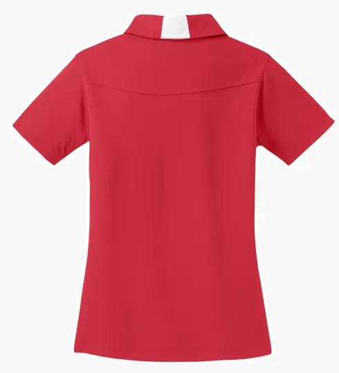 Sport-Tek Women's Side Blocked Micropique Sport-Wick Polo — view 25