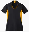 Sport-Tek Women's Side Blocked Micropique Sport-Wick Polo — view 2