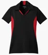 Sport-Tek Women's Side Blocked Micropique Sport-Wick Polo — view 4