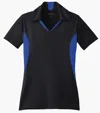 Sport-Tek Women's Side Blocked Micropique Sport-Wick Polo — view 5
