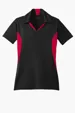 Sport-Tek Women's Side Blocked Micropique Sport-Wick Polo — view 6