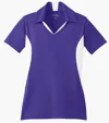 Sport-Tek Women's Side Blocked Micropique Sport-Wick Polo — view 14