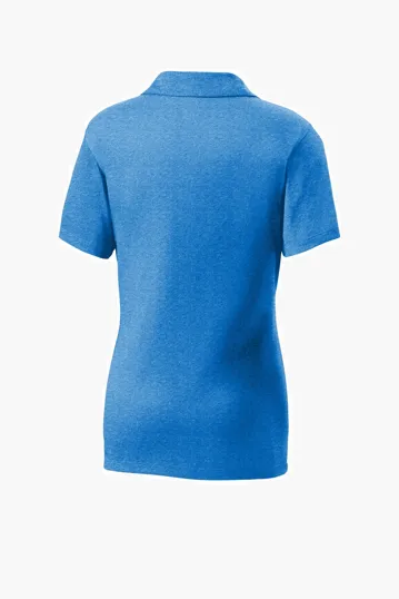 Sport-Tek Women's Heather Contender Polo — view 13
