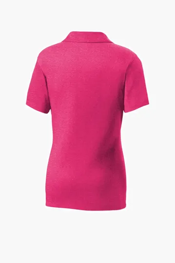 Sport-Tek Women's Heather Contender Polo — view 16
