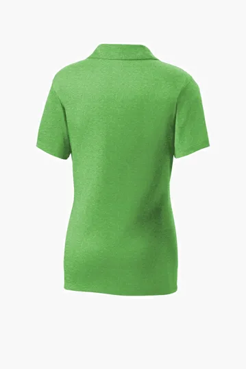 Sport-Tek Women's Heather Contender Polo — view 18