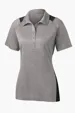 Sport-Tek Women's Heather Colorblock Contender Polo — view 3