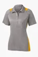 Sport-Tek Women's Heather Colorblock Contender Polo — view 5