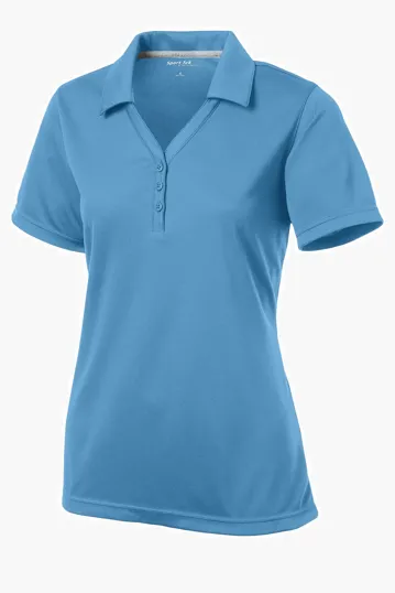 Sport-Tek Women's PosiCharge Micro-Mesh Polo — view 4