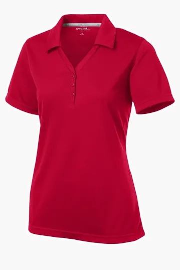 Sport-Tek Women's PosiCharge Micro-Mesh Polo — view 9
