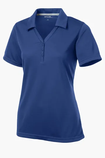 Sport-Tek Women's PosiCharge Micro-Mesh Polo — view 10