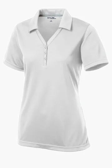 Sport-Tek Women's PosiCharge Micro-Mesh Polo — view 11