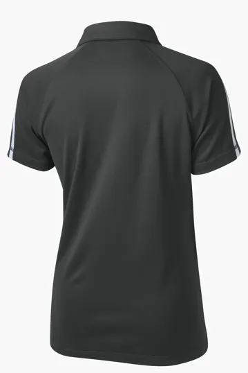 Sport-Tek Women's PosiCharge Micro-Mesh Colorblock Polo — view 9