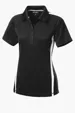 Sport-Tek Women's PosiCharge Micro-Mesh Colorblock Polo — view 3
