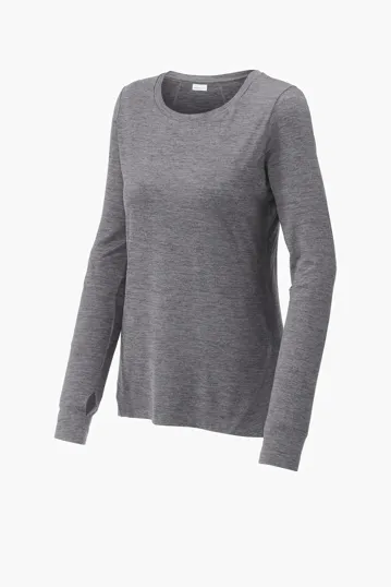 Sport-Tek Women's Exchange 1.5 Long Sleeve Crew — view 4