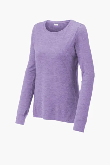 Sport-Tek Women's Exchange 1.5 Long Sleeve Crew — view 5