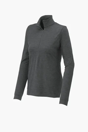 Sport-Tek Women's Exchange 1.5 Long Sleeve 1/2-Zip — view 3