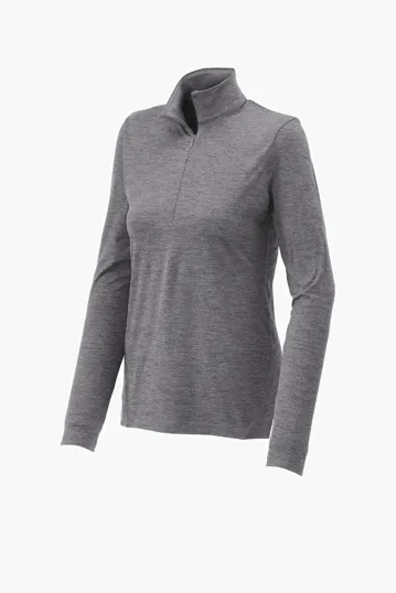 Sport-Tek Women's Exchange 1.5 Long Sleeve 1/2-Zip — view 4