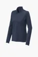Sport-Tek Women's Exchange 1.5 Long Sleeve 1/2-Zip — view 2