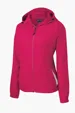 Sport-Tek Women's Colorblock Hooded Raglan Jacket — view 5