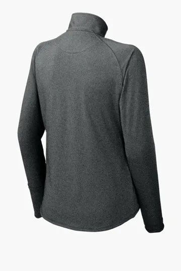 Sport-Tek Women's Sport-Wick Stretch 1/4-Zip Pullover — view 18