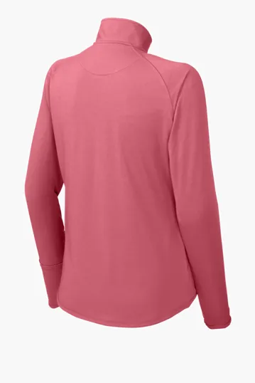 Sport-Tek Women's Sport-Wick Stretch 1/4-Zip Pullover — view 19