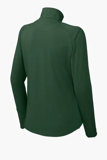 Sport-Tek Women's Sport-Wick Stretch 1/4-Zip Pullover — view 20