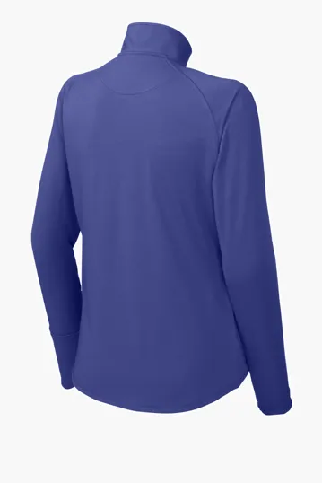 Sport-Tek Women's Sport-Wick Stretch 1/4-Zip Pullover — view 22