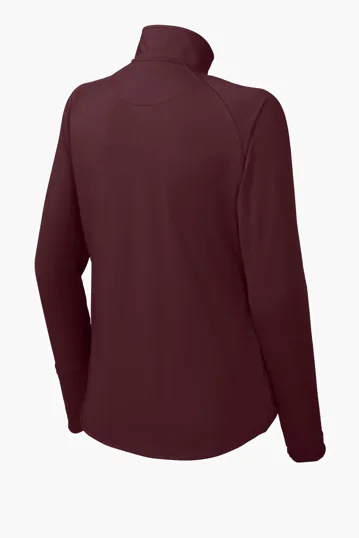 Sport-Tek Women's Sport-Wick Stretch 1/4-Zip Pullover — view 23