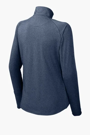 Sport-Tek Women's Sport-Wick Stretch 1/4-Zip Pullover — view 25