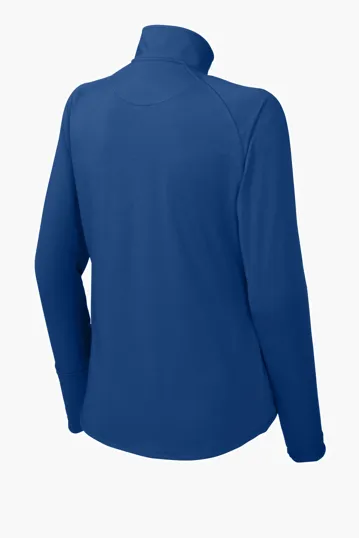 Sport-Tek Women's Sport-Wick Stretch 1/4-Zip Pullover — view 27